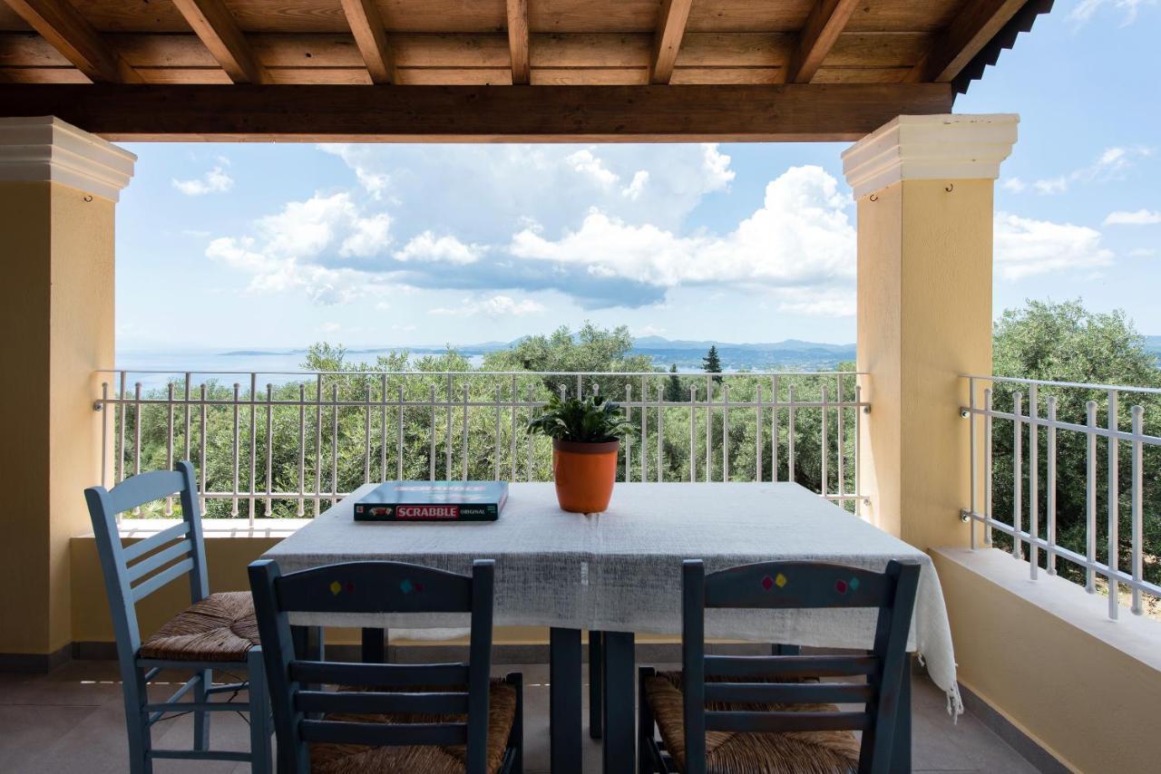 Вилла Terra Rossa By Konnect, Views To Ionian Sea Spartylas Экстерьер фото