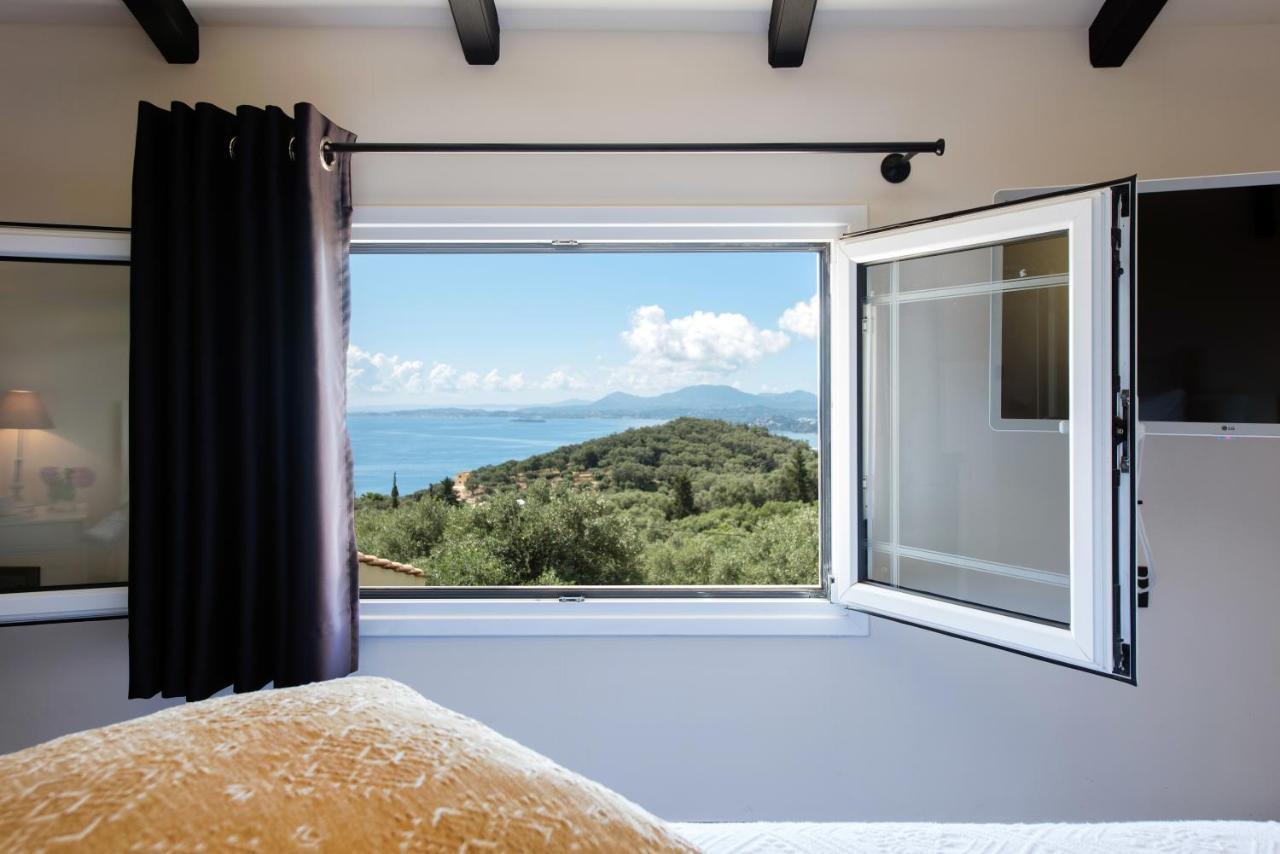 Вилла Terra Rossa By Konnect, Views To Ionian Sea Spartylas Экстерьер фото