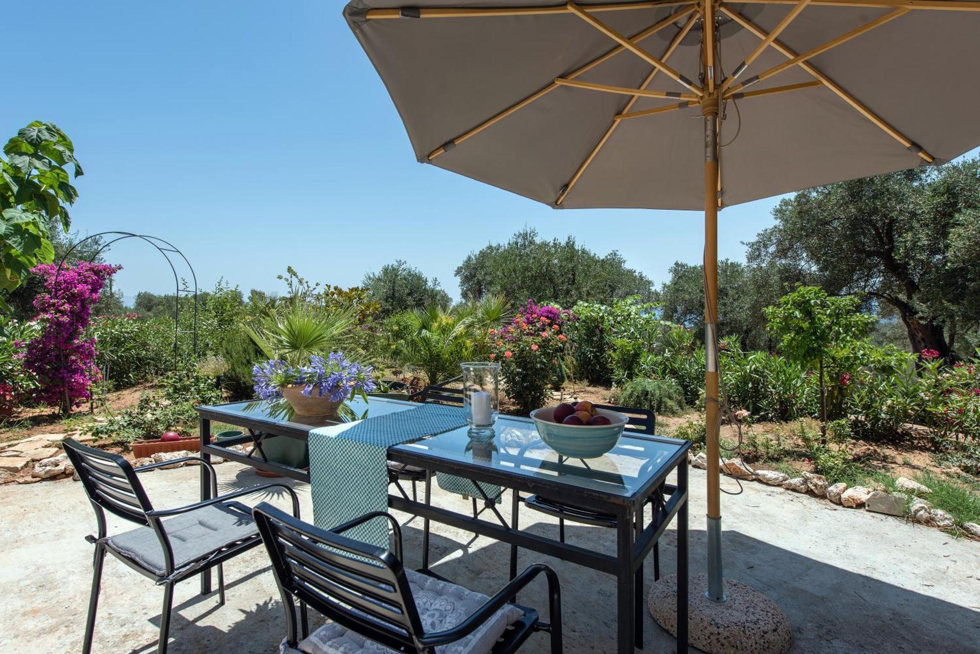 Вилла Terra Rossa By Konnect, Views To Ionian Sea Spartylas Экстерьер фото