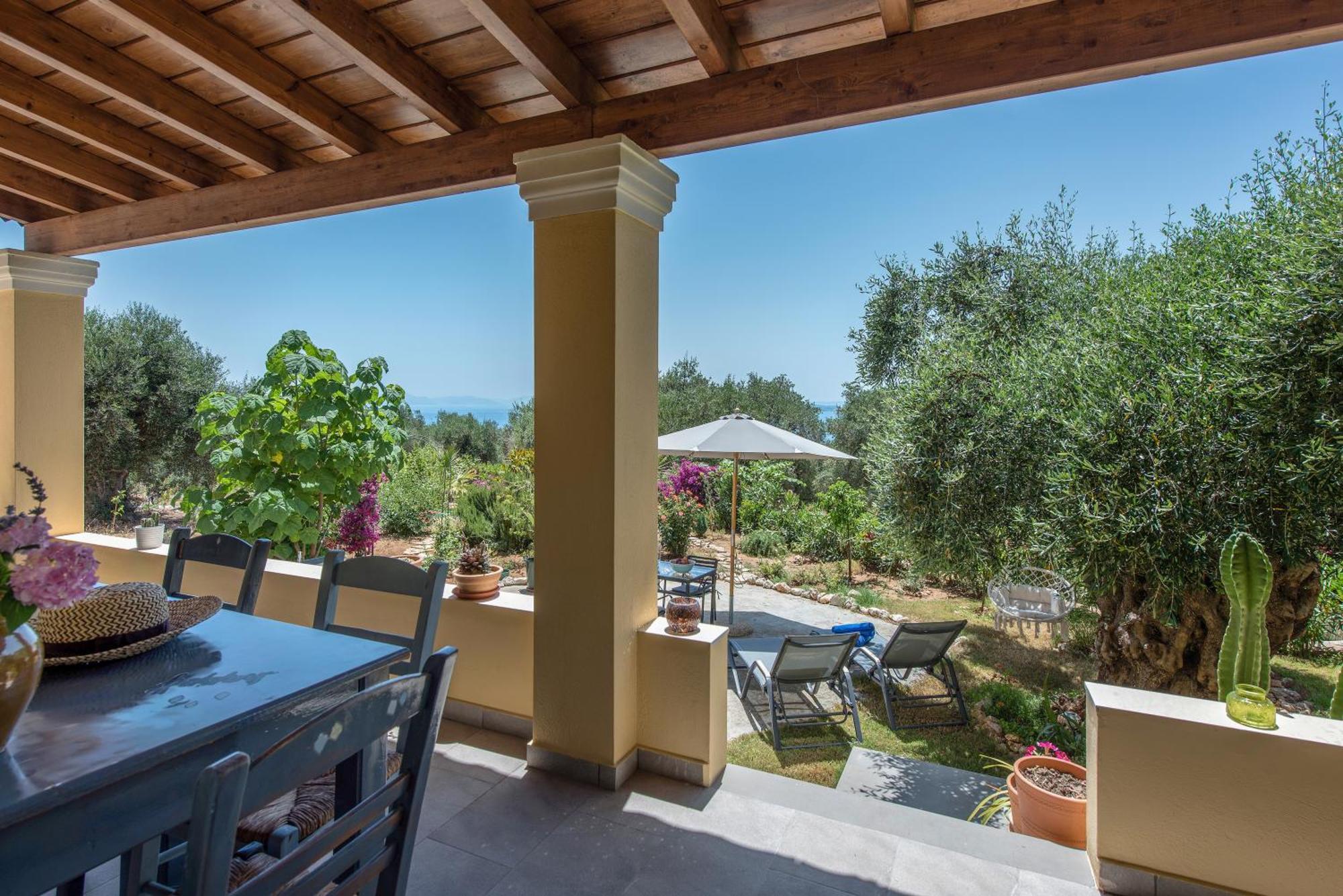 Вилла Terra Rossa By Konnect, Views To Ionian Sea Spartylas Экстерьер фото