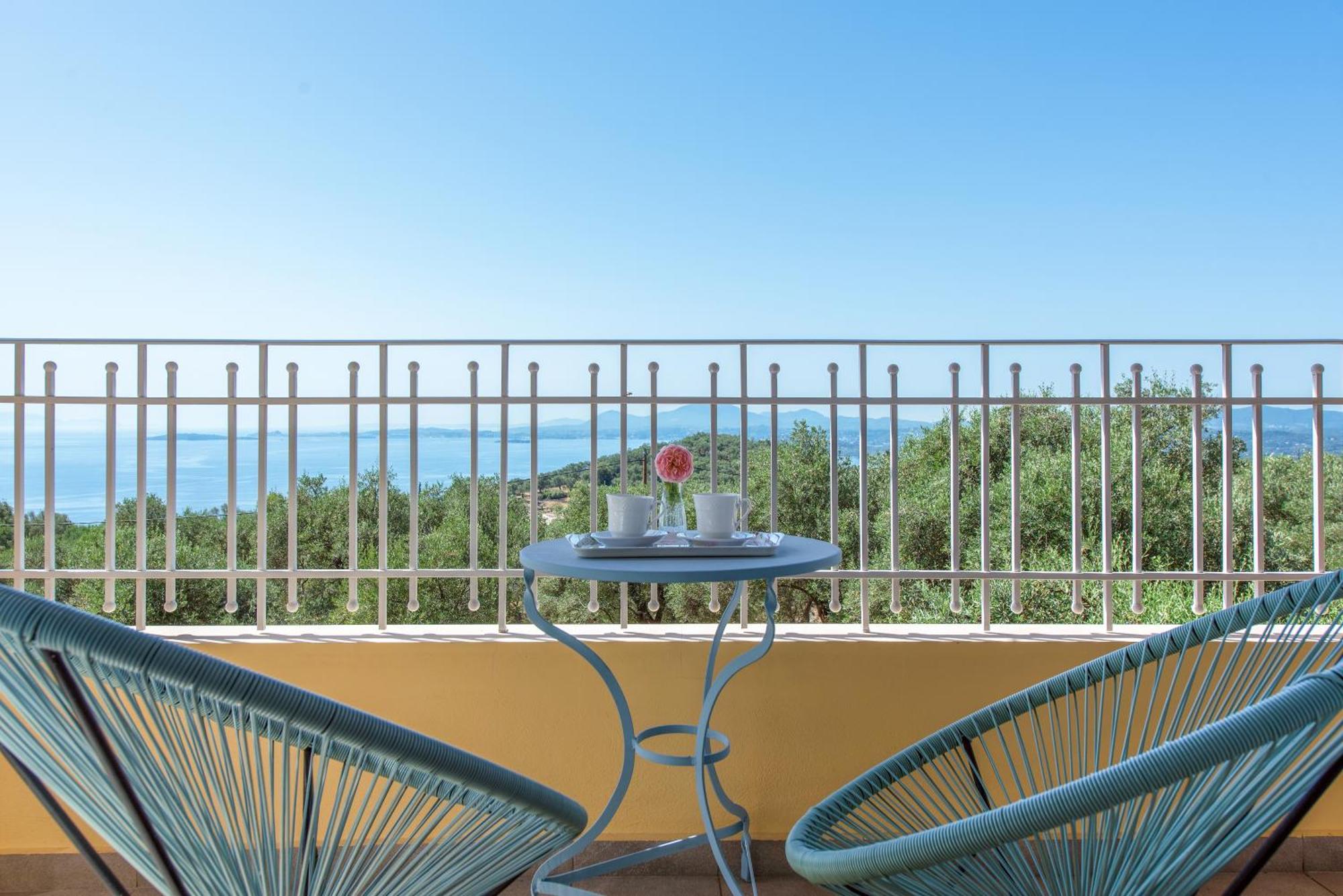 Вилла Terra Rossa By Konnect, Views To Ionian Sea Spartylas Экстерьер фото