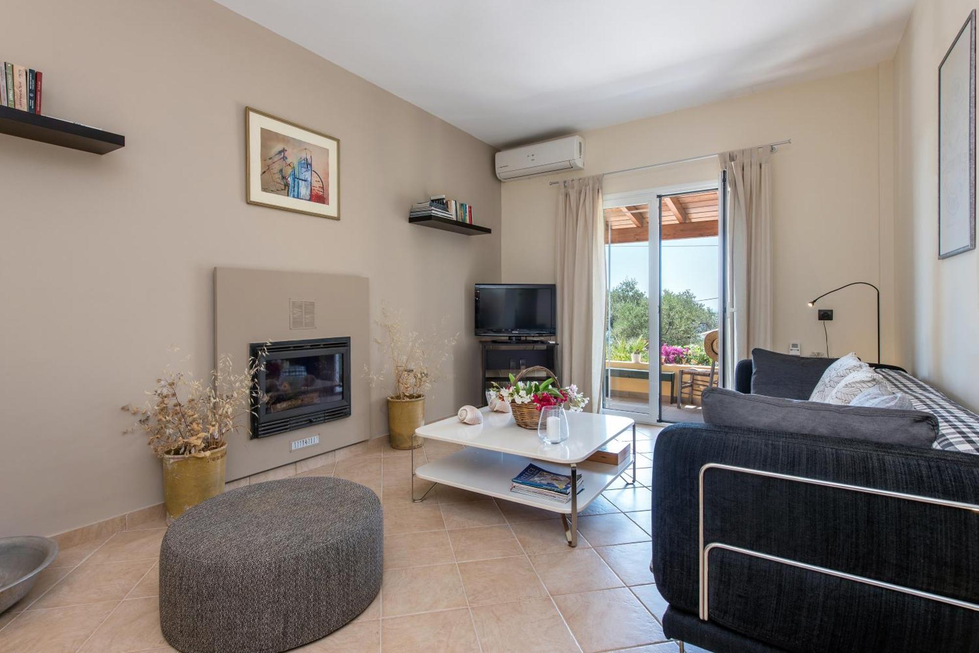 Вилла Terra Rossa By Konnect, Views To Ionian Sea Spartylas Экстерьер фото