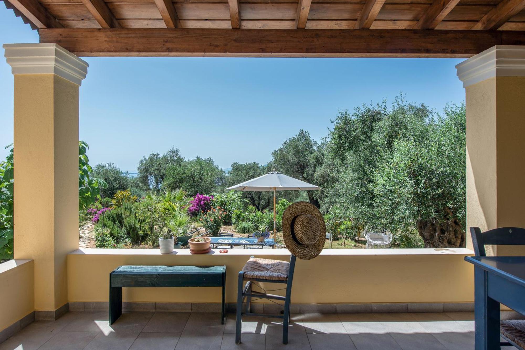 Вилла Terra Rossa By Konnect, Views To Ionian Sea Spartylas Экстерьер фото